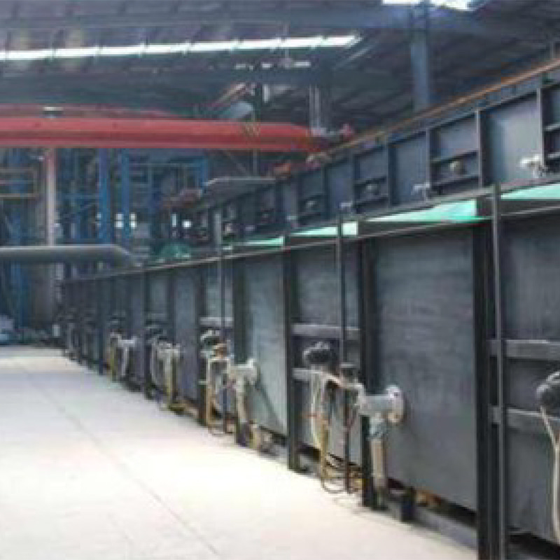 Forno de aquecimento contínuo para linha de galvanização