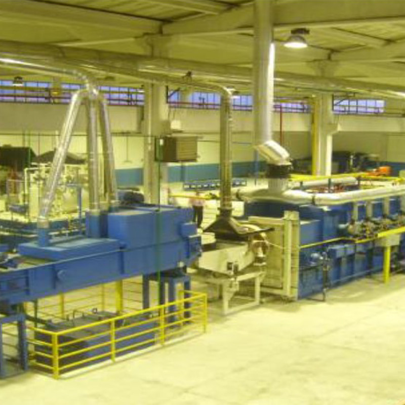 Forno de fundição de corrente